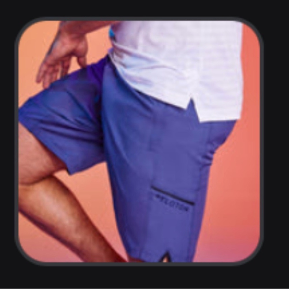 Peloton Men's Blue Shorts